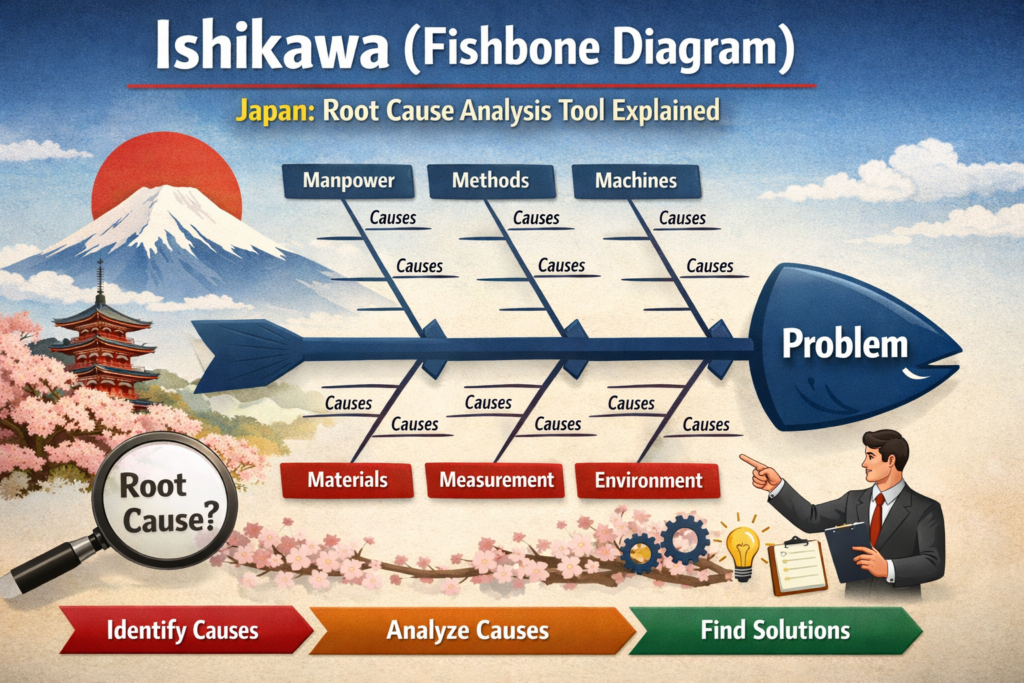 t ishikawa様　3点おまとめ Ishikawa (fishbone diagram) Japan: Root Cause Analysis Method