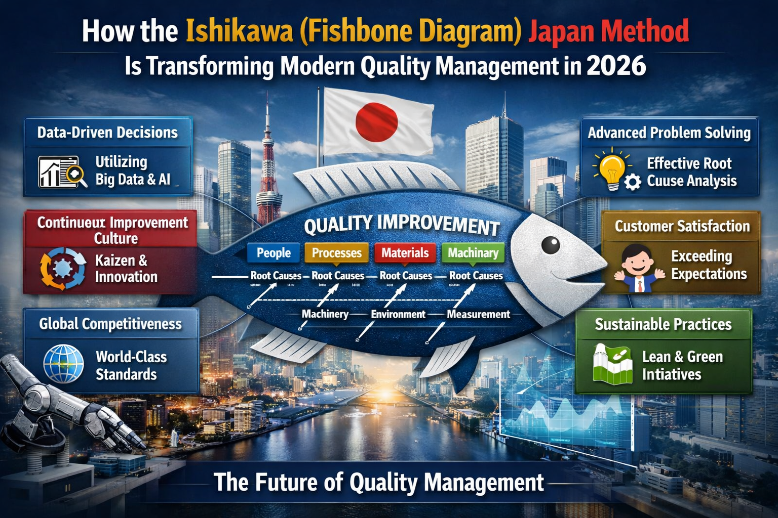 Ishikawa (fishbone diagram) Japan